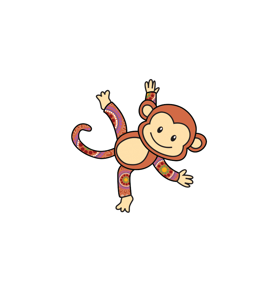 Spunky Monkeys Indigenous Footer Logo